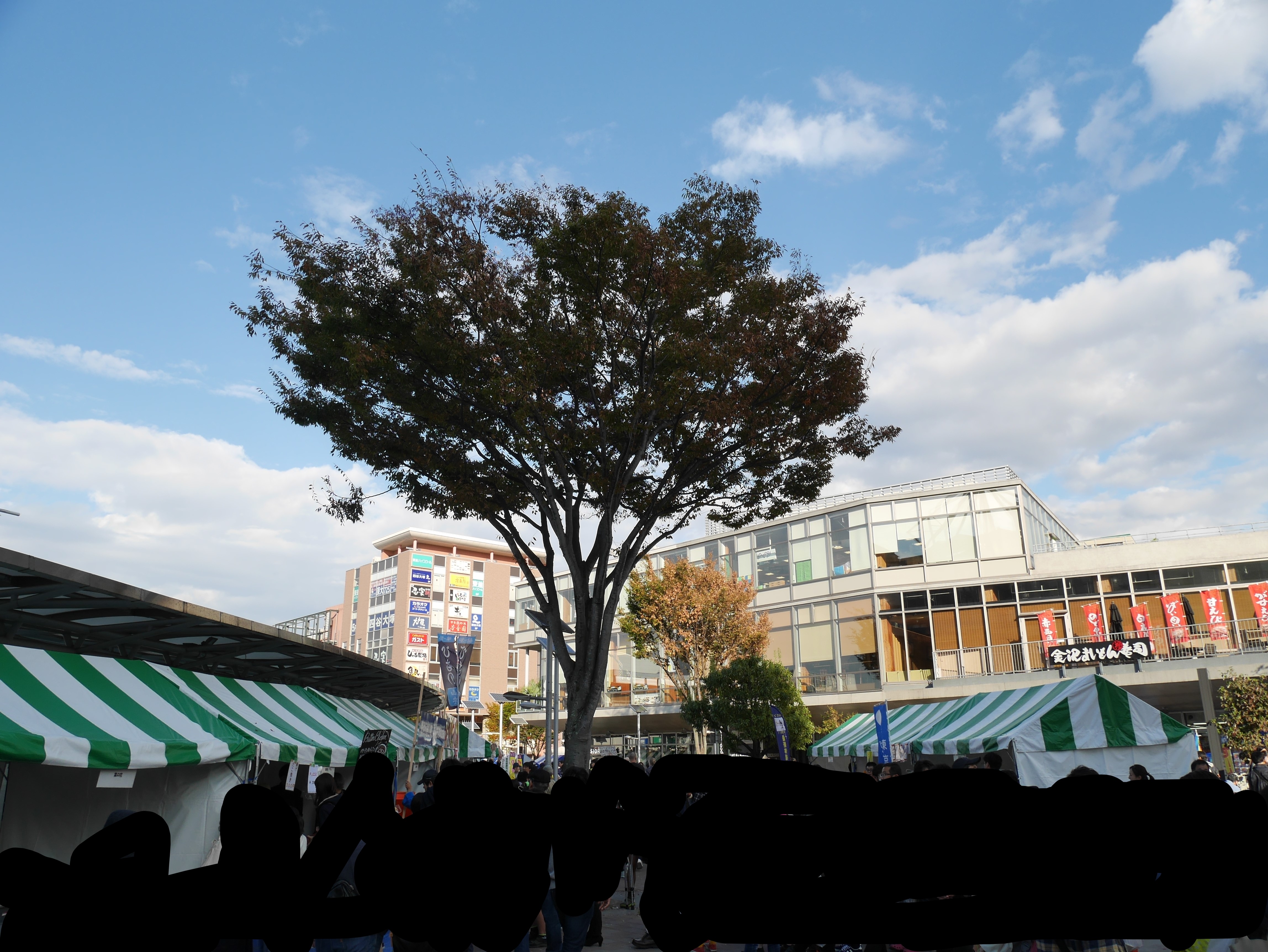 過去の都筑区民まつりの会場風景