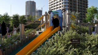 グランツリー武蔵小杉の屋上庭園（過去の写真）